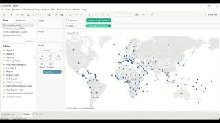 Tableau - Connect Separate Data (.csv) Files into One Visual