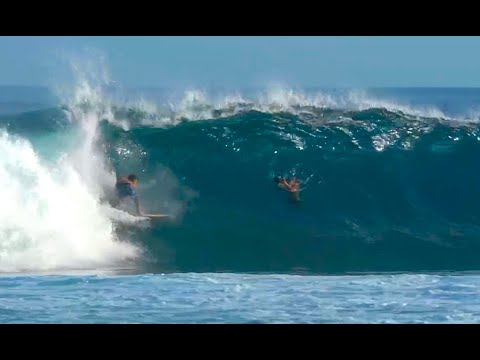 Gabriel Medina tears hell out of Desert Point, May, 2022