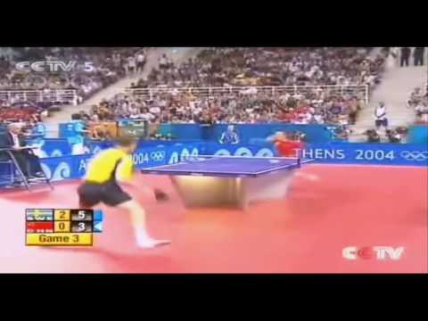 Table Tennis Olympic Games 2004 Round Of 16 Jan Ove WALDNER-MA LIN