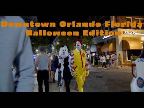 Downtown Orlando Florida Halloween Edition