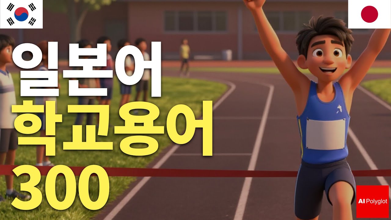 일본어 학교용어 300 | 왕초보 | 흘려듣기 | 수면학습 | 자주 쓰는 표현 | 자연스러운 말투 | 일본어 기초 | 학교 단어