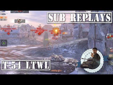 WOT Blitz - Subscriber Replay T-54 ltwt 4265 dmg 6 kill ACE ||WOT Blitz||