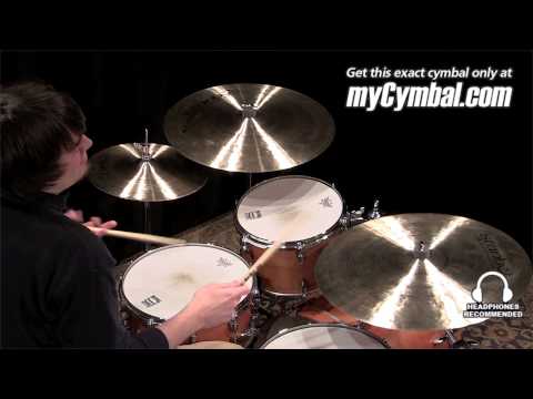 Istanbul Agop 22" Custom Series Vezir Jazz Ride Cymbal (VJR22-1012413T)