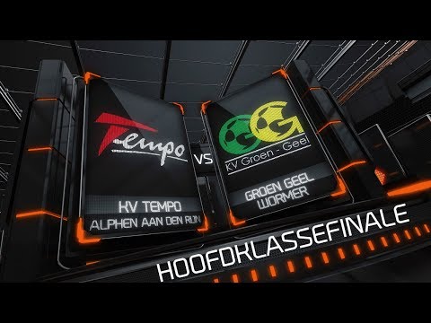 Hoofdklassefinale Tempo - Groen-Geel (30-03-2019)