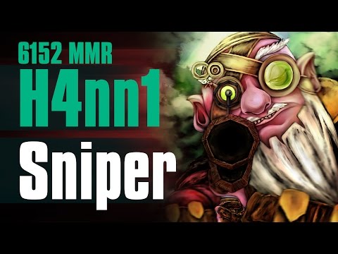 H4nn1 Sniper (6152 MMR) - vol #1