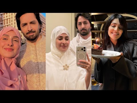 Actress Danish Taimoor & Ayezah Khan Performed Umarah & Celebrate Birthday Ayezah Khan 