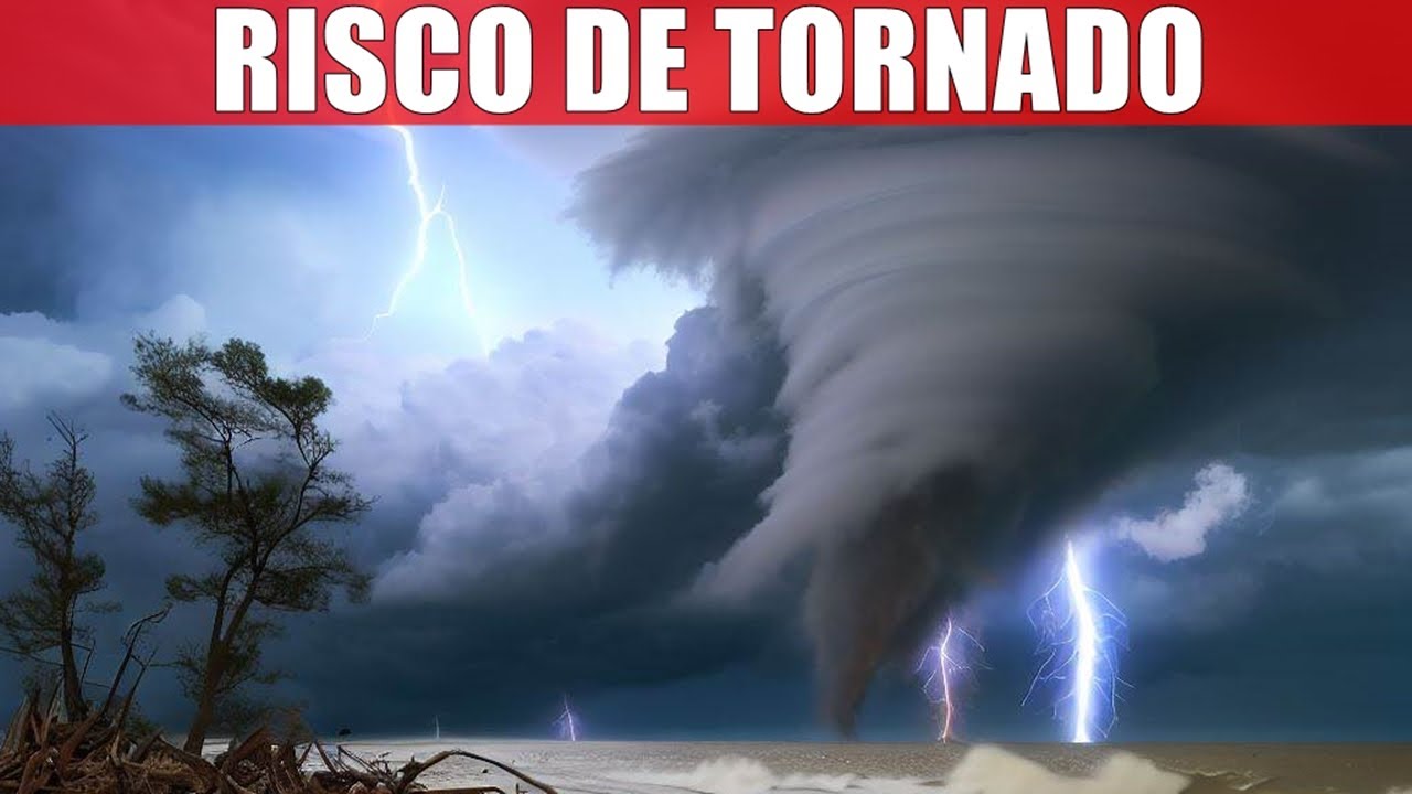 risco de tornado no Rio Grande do Sul