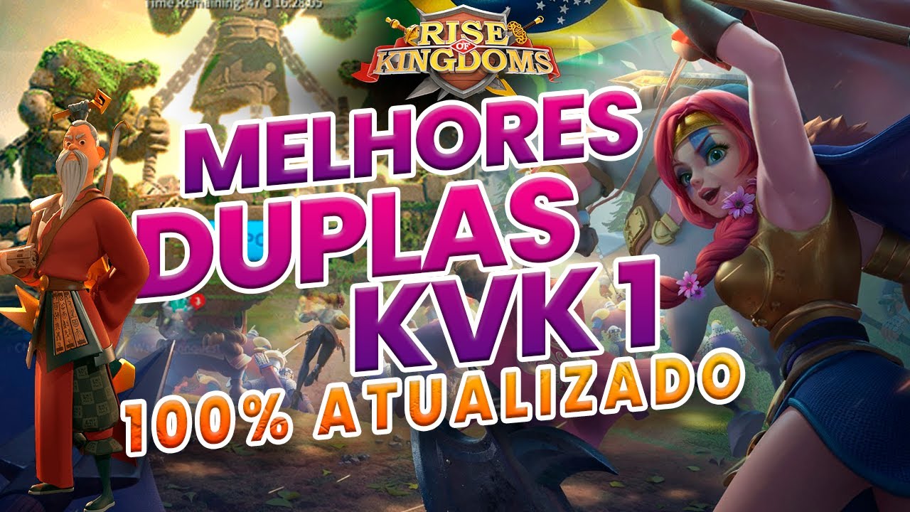 Melhores duplas kvk 1 [FREE TO PLAY] Rise of Kingdoms