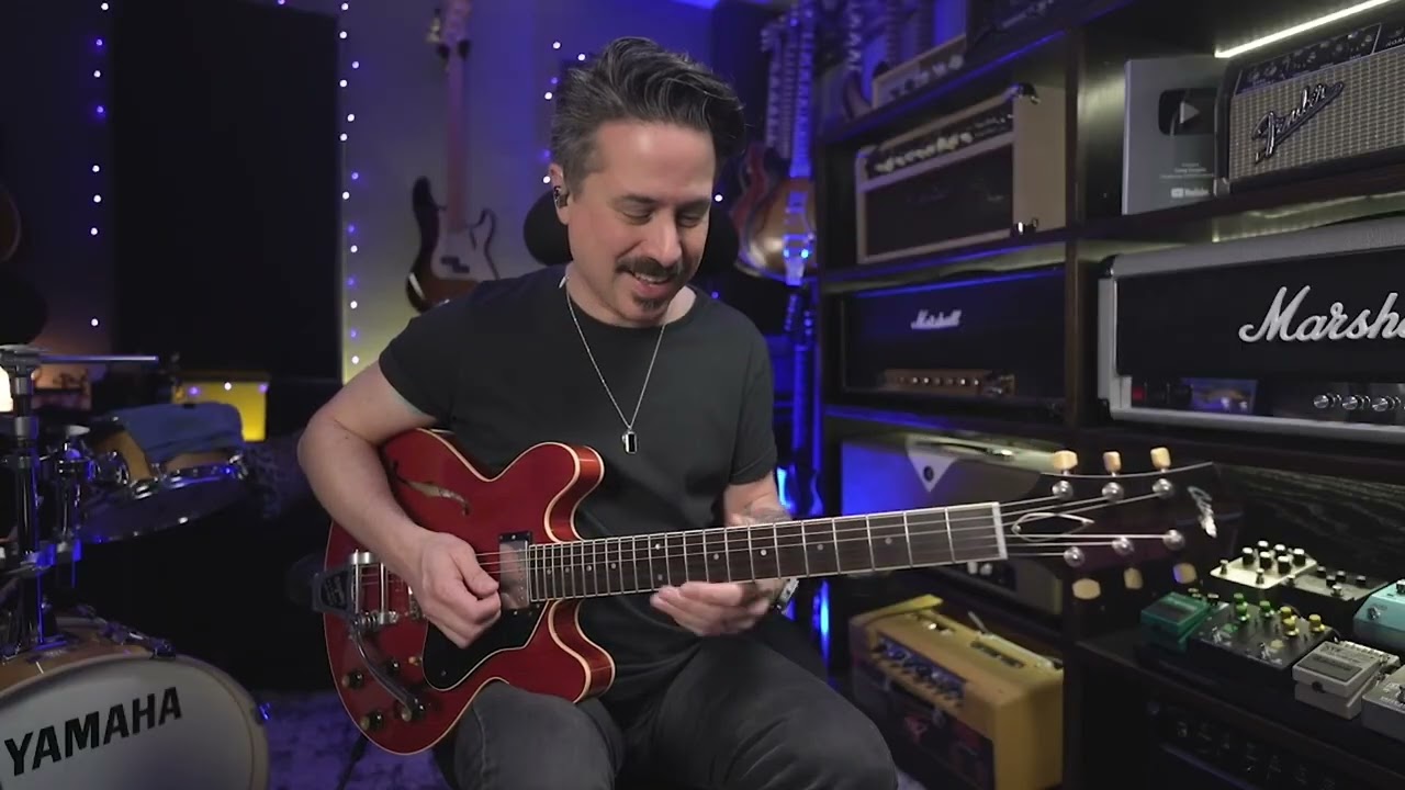 Corey Congilio: Building a rhythm part from triads - YouTube