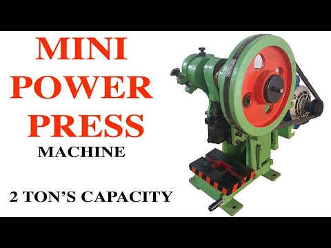 Mini 2 TONS Power Press Machine