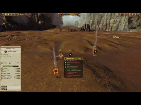 Total War Warhammer Mechanics - Beastmen Spells - Mantle of Ghorok for Bestigor