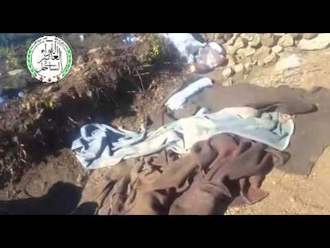 تمشيط منطقة برج زاهية في ريف اللاذقية بعد السيطرة عليها من قبل مقاتلي اللواء العاشر في الساحل