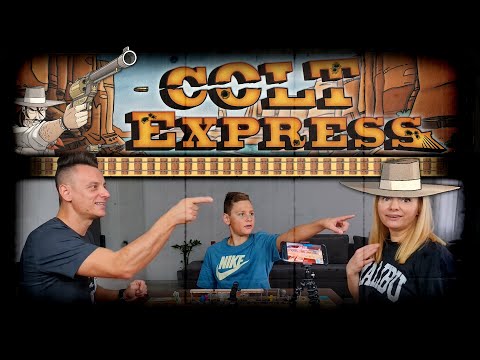 Colt Express társasjáték  - Nézz fel!