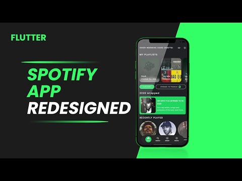 flutter project   build spotify clone with dart and flutter