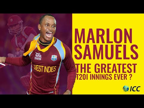 Greatest T20I innings ever? | Marlon Samuels in the T20 World Cup 2012 final