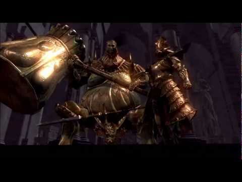 Boss - Dragon Slayer Ornstein and Executioner Smough introduction