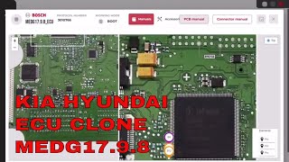 Hyundai & Kia MEDG17.9.8 ECU Cloning | Read & Write Clone Using FLEX Programmer