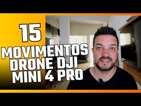 Como fazer 15 movimentos cinematográficos com seu drone dji mini 4 pro.