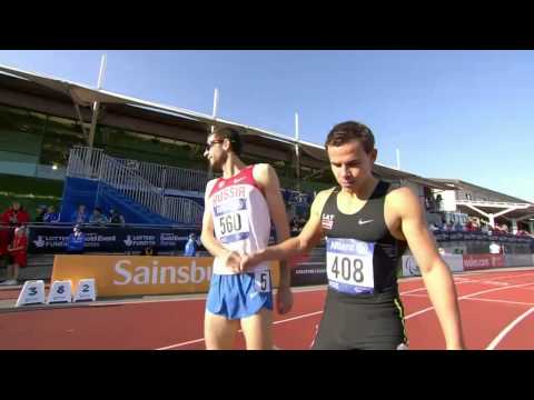 Egor Sharov IPC 2014 400m and Ceremony