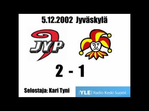 Maalikooste 5.12.2002 JYP - Jokerit 2-1