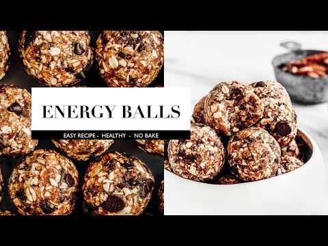 How to make energy balls I Healthy recipe I Sweetly Cakes