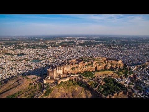 Mehrangarh Fort Aerial View