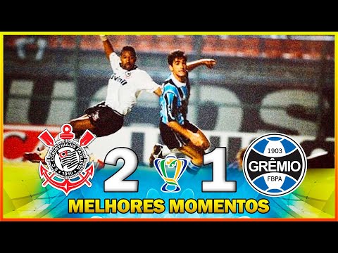 CORINTHIANS 2 x 1 GRÊMIO ● HIGHLIGHTS ● 1995 BRAZIL CUP ● FINAL ● GAME 01