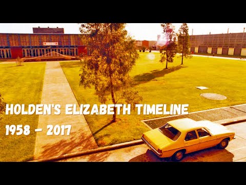 Holden's Elizabeth Timeline: 1958 to 2017