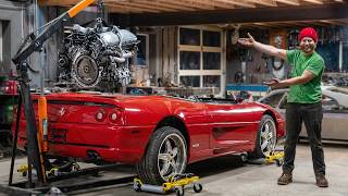 Mounting a V10 Twin Turbo DIESEL into a Vintage Ferrari