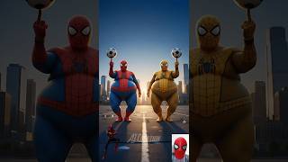 fatty Marvel and DC heroes 😱 rotate soccer ball on finger with his friend #avengers #shorts #marvel