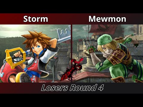 Battle for the Throne 8 - Losers Round 4 - Storm (Sora) vs Mewmon (Sheik)