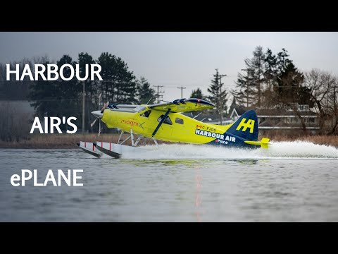 World's first fully-electric commercial plane | Harbour Air's ePlane