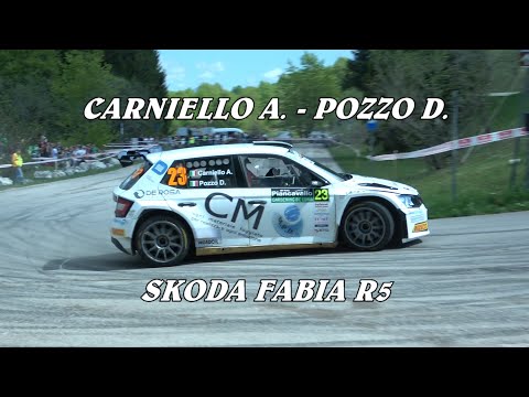 RALLY PIANCAVALLO 2022 | CARNIELLO A. - POZZO D. | SKODA FABIA R5 | VIDEOCLIP + PASSAGGI ESTERNI