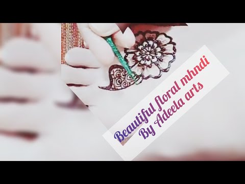 fantastic floral design | Beautiful Mehendi - Adeela arts