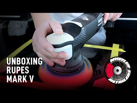 DISCOVER RUPES BIGFOOT 15 MKV POLISHER | UNBOXING & MK5  VS MK3 TEST
