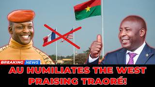African Union President HUMILIATES The West By Praising Captain Ibrahim Traoré's Courage!