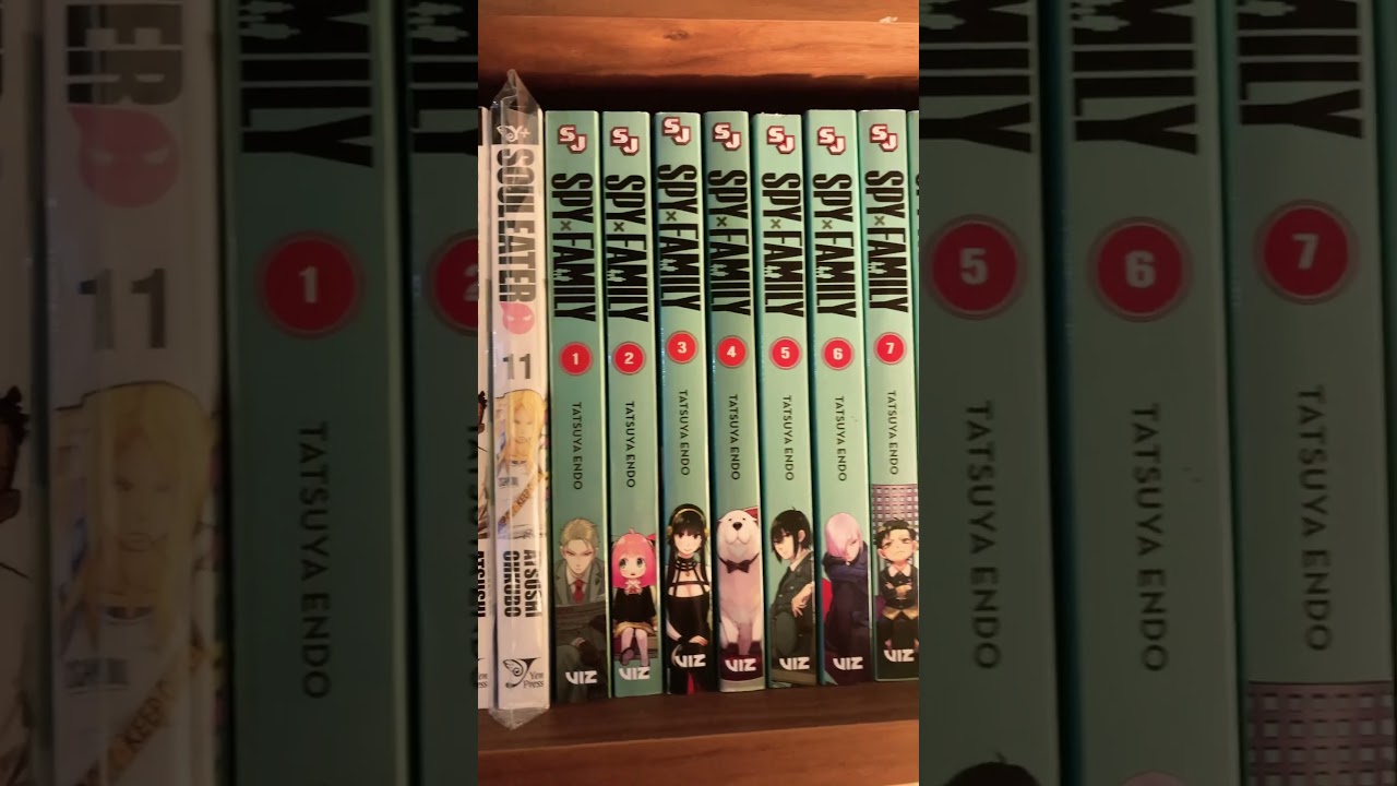 All Spy X Family volumes as of October 2023! #spyxfamily #anime #manga