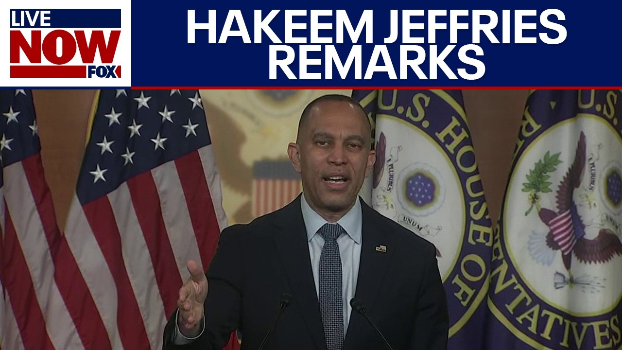 Rep  Hakeem Jeffries criticizes GOP policies