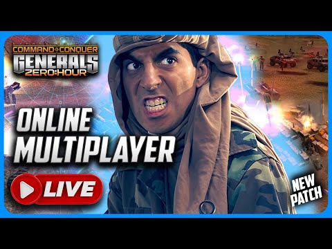 New Zero Hour Patch | 60hz Generals Online Gameplay - Online Multiplayer