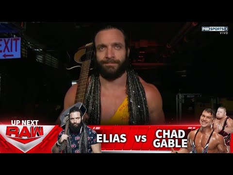Raw 24/10/22 FULL MATCH - Elias vs Chad Gable