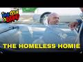 THE HOMELESS HOMIE THE WHOLE CREW IS STUPID