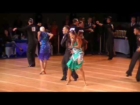 WDSF Buda Open 2017 Latin - Dumitrescu Razvan, Jacqueline Joos - samba