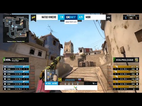 NaVi vs MIBR   CSGO ESL Pro League   HIGHLIGHTS !!!