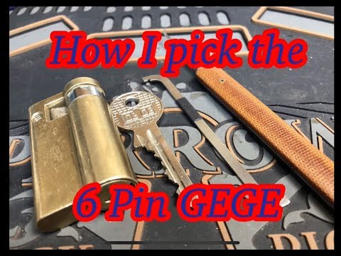 6 pin GEGE Picked & gutted