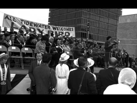 Lady Bird's Whistle Stop: Greensboro, NC: 10/7/64, 8:53 AM.