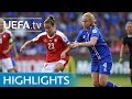 Women S EURO Highlights Iceland 1 2 Switzerland