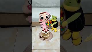 Birthday gift gone wrong☕️🎂🪵🐸🫖 #Annaanimation