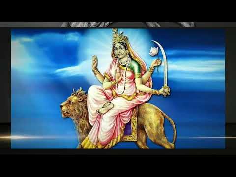 Maa Katyayani Whatsapp Status - 6th Day of Happy Navratri - Picture Quotes