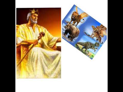 Daniel chapter 7: the four beasts and the "Ancient of days"