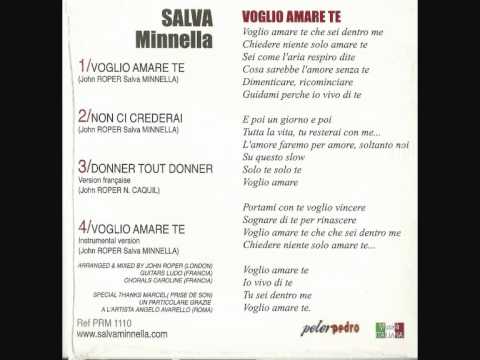 Voglio amare te - Salva Minnella (instrumental version)